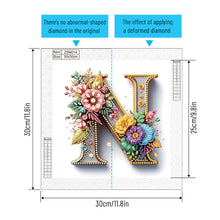 Load image into Gallery viewer, Diamond Painting - Partial Special Shaped - N (30*30CM)
