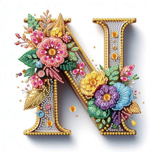 Load image into Gallery viewer, Diamond Painting - Partial Special Shaped - N (30*30CM)