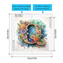 Load image into Gallery viewer, Diamond Painting - Partial Special Shaped - Q (30*30CM)
