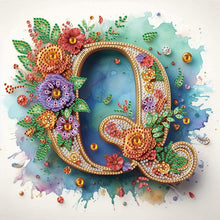 Load image into Gallery viewer, Diamond Painting - Partial Special Shaped - Q (30*30CM)