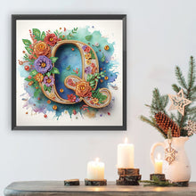Load image into Gallery viewer, Diamond Painting - Partial Special Shaped - Q (30*30CM)