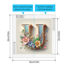 Load image into Gallery viewer, Diamond Painting - Partial Special Shaped - U (30*30CM)