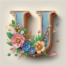 Load image into Gallery viewer, Diamond Painting - Partial Special Shaped - U (30*30CM)