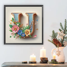 Load image into Gallery viewer, Diamond Painting - Partial Special Shaped - U (30*30CM)