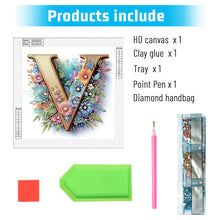Load image into Gallery viewer, Diamond Painting - Partial Special Shaped - V (30*30CM)