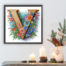 Load image into Gallery viewer, Diamond Painting - Partial Special Shaped - V (30*30CM)