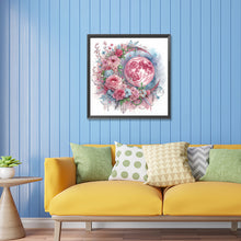 Load image into Gallery viewer, Diamond Painting - Partial Special Shaped - Moon and flower (30*30CM)