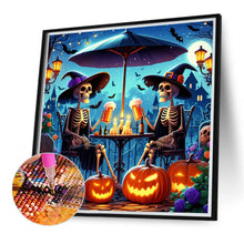 Load image into Gallery viewer, Diamond Painting - Full Round - Drinking skeleton (40*40CM)