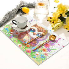 Load image into Gallery viewer, Animal Diamond Painting Placemat Heat Resistant Non-Slip Diamond Art Table Mat