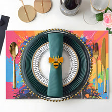 Load image into Gallery viewer, Animal Diamond Painting Placemat Heat Resistant Non-Slip Diamond Art Table Mat
