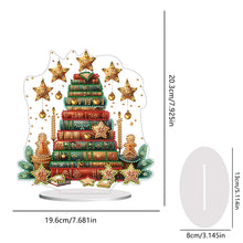 Load image into Gallery viewer, Acrylic Books Xmas Tree Desktop Diamond Art Kits Diamond Painting Desktop Decors