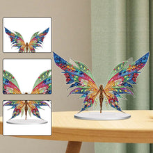 Load image into Gallery viewer, Acrylic Fairy with Wing Desktop Diamond Art Kits Diamond Painting Desktop Decors