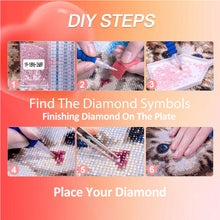 Load image into Gallery viewer, Mini Diamond Painting Set - Full Square - Butterfly (20*16CM)