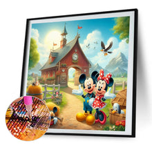 Load image into Gallery viewer, AB Diamond Painting - Full Round - Mickey and Minnie on the Farm (40*40CM)