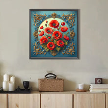 Load image into Gallery viewer, AB Diamond Painting - Full Round - Poppy (40*40CM)