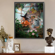 Load image into Gallery viewer, AB Diamond Painting - Full Square - Witch (40*50CM)