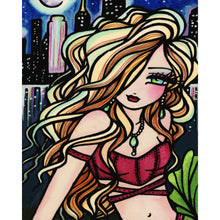 Load image into Gallery viewer, AB Diamond Painting - Full Round - Golden girl (40*50CM)