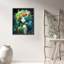 Load image into Gallery viewer, AB Diamond Painting - Full Round - Girl with garland (40*50CM)