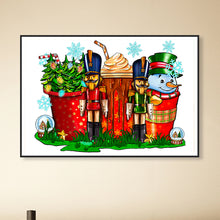 Load image into Gallery viewer, Diamond Painting - Full Round - Christmas Coffee Cup (60*40CM)