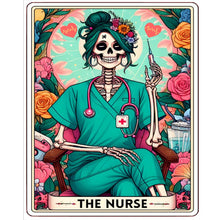 Load image into Gallery viewer, Diamond Painting - Full Round - Skull Doctor Tarot Card (40*50CM)