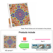 Load image into Gallery viewer, Diamond Painting - Partial Special Shaped - Mandala (30*30CM)