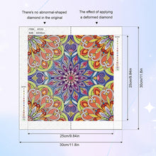 Load image into Gallery viewer, Diamond Painting - Partial Special Shaped - Mandala (30*30CM)