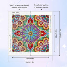 Load image into Gallery viewer, Diamond Painting - Partial Special Shaped - Mandala (30*30CM)