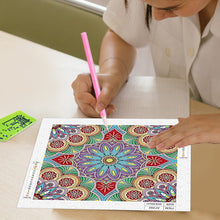 Load image into Gallery viewer, Diamond Painting - Partial Special Shaped - Mandala (30*30CM)