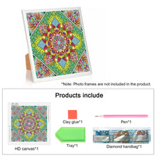 Load image into Gallery viewer, Diamond Painting - Partial Special Shaped - Mandala (30*30CM)