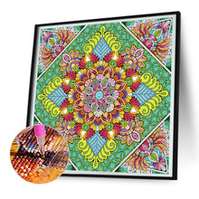 Load image into Gallery viewer, Diamond Painting - Partial Special Shaped - Mandala (30*30CM)