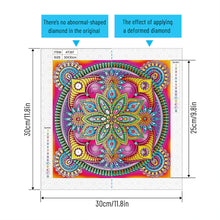 Load image into Gallery viewer, Diamond Painting - Partial Special Shaped - Mandala (30*30CM)