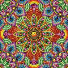 Load image into Gallery viewer, Diamond Painting - Partial Special Shaped - Mandala (30*30CM)