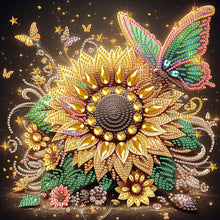 Load image into Gallery viewer, Diamond Painting - Partial Special Shaped - Sunflower (30*30CM)