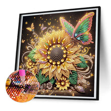 Load image into Gallery viewer, Diamond Painting - Partial Special Shaped - Sunflower (30*30CM)
