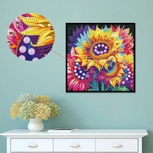 Load image into Gallery viewer, Diamond Painting - Partial Special Shaped - Sunflower (30*30CM)