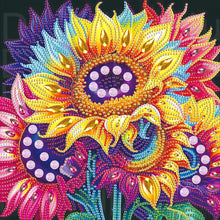 Load image into Gallery viewer, Diamond Painting - Partial Special Shaped - Sunflower (30*30CM)