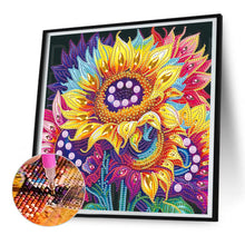 Load image into Gallery viewer, Diamond Painting - Partial Special Shaped - Sunflower (30*30CM)