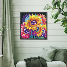 Load image into Gallery viewer, Diamond Painting - Partial Special Shaped - Sunflower (30*30CM)