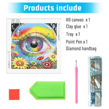 Load image into Gallery viewer, Diamond Painting - Partial Special Shaped - Sunflower Eyes (30*30CM)