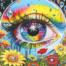 Load image into Gallery viewer, Diamond Painting - Partial Special Shaped - Sunflower Eyes (30*30CM)