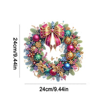 Load image into Gallery viewer, Acrylic Special Shaped Christmas Diamond Art Painting Garland Spot Drill Garland