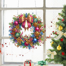 Load image into Gallery viewer, Acrylic Special Shaped Christmas Diamond Art Painting Garland Spot Drill Garland