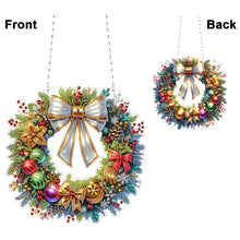 Load image into Gallery viewer, Acrylic Special Shaped Christmas Diamond Art Painting Garland Spot Drill Garland