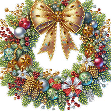 Load image into Gallery viewer, Acrylic Special Shaped Christmas Diamond Art Painting Garland Spot Drill Garland