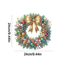 Load image into Gallery viewer, Acrylic Special Shaped Christmas Diamond Art Painting Garland Spot Drill Garland
