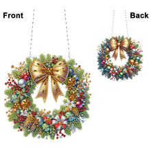 Load image into Gallery viewer, Acrylic Special Shaped Christmas Diamond Art Painting Garland Spot Drill Garland