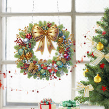 Load image into Gallery viewer, Acrylic Special Shaped Christmas Diamond Art Painting Garland Spot Drill Garland