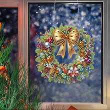 Load image into Gallery viewer, Acrylic Special Shaped Christmas Diamond Art Painting Garland Spot Drill Garland