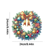 Load image into Gallery viewer, Acrylic Special Shaped Christmas Diamond Art Painting Garland Spot Drill Garland