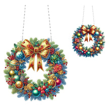 Load image into Gallery viewer, Acrylic Special Shaped Christmas Diamond Art Painting Garland Spot Drill Garland